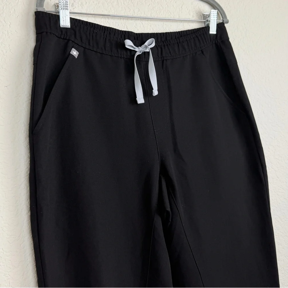 FIGS Tansen Jogger Black Scrub Pants